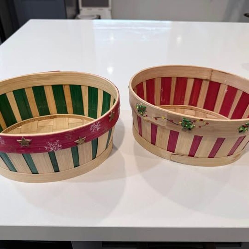 2 Christmas baskets